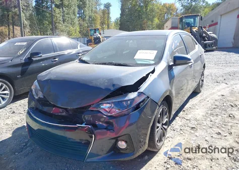 2014 Toyota Corolla S Plus из США, поврежденный, VIN 2T1BURHEXEC081748